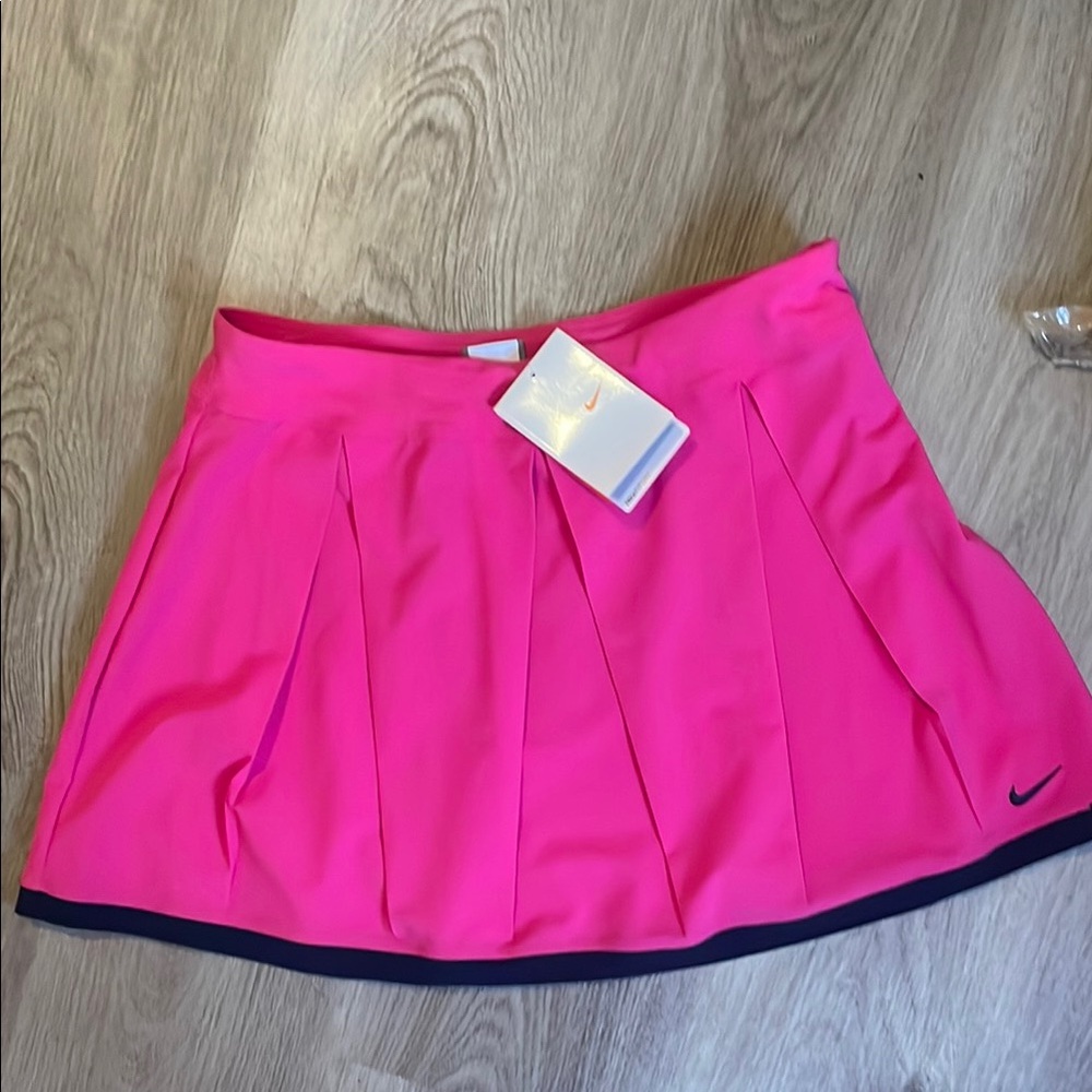 Nike Pink Sandestin Skirt Athletic Pleated S NWT
